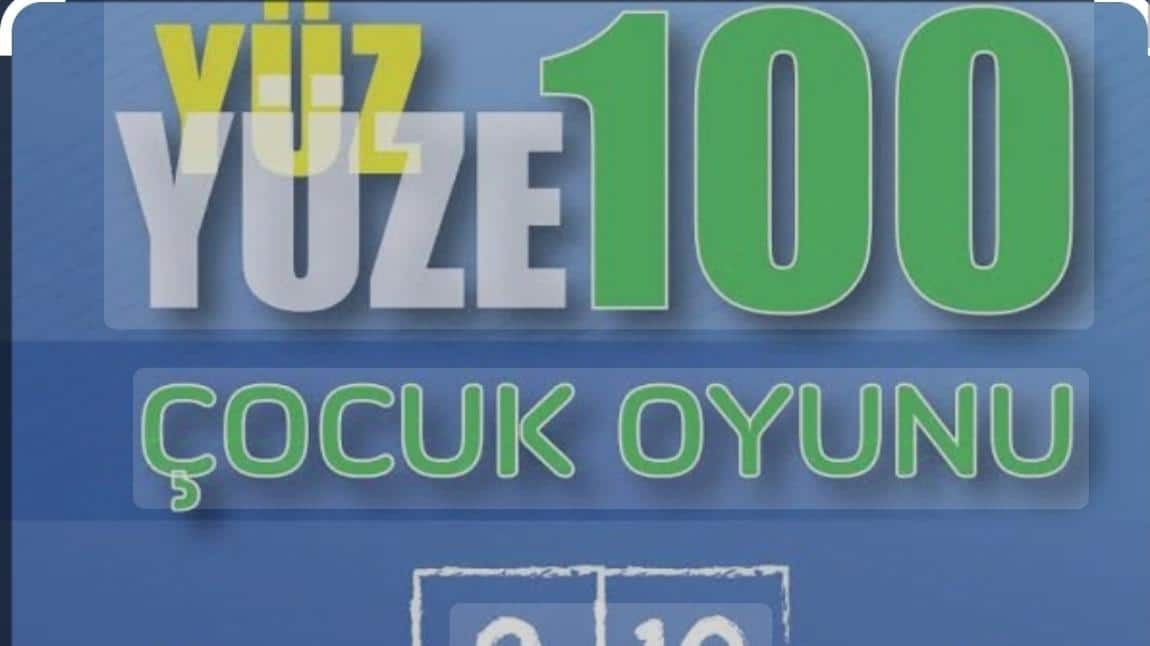 ÇALIŞKAN ARILAR SINIFI YÜZ YÜZE 100 OYUN PROJESİ ÇALIŞMALARI